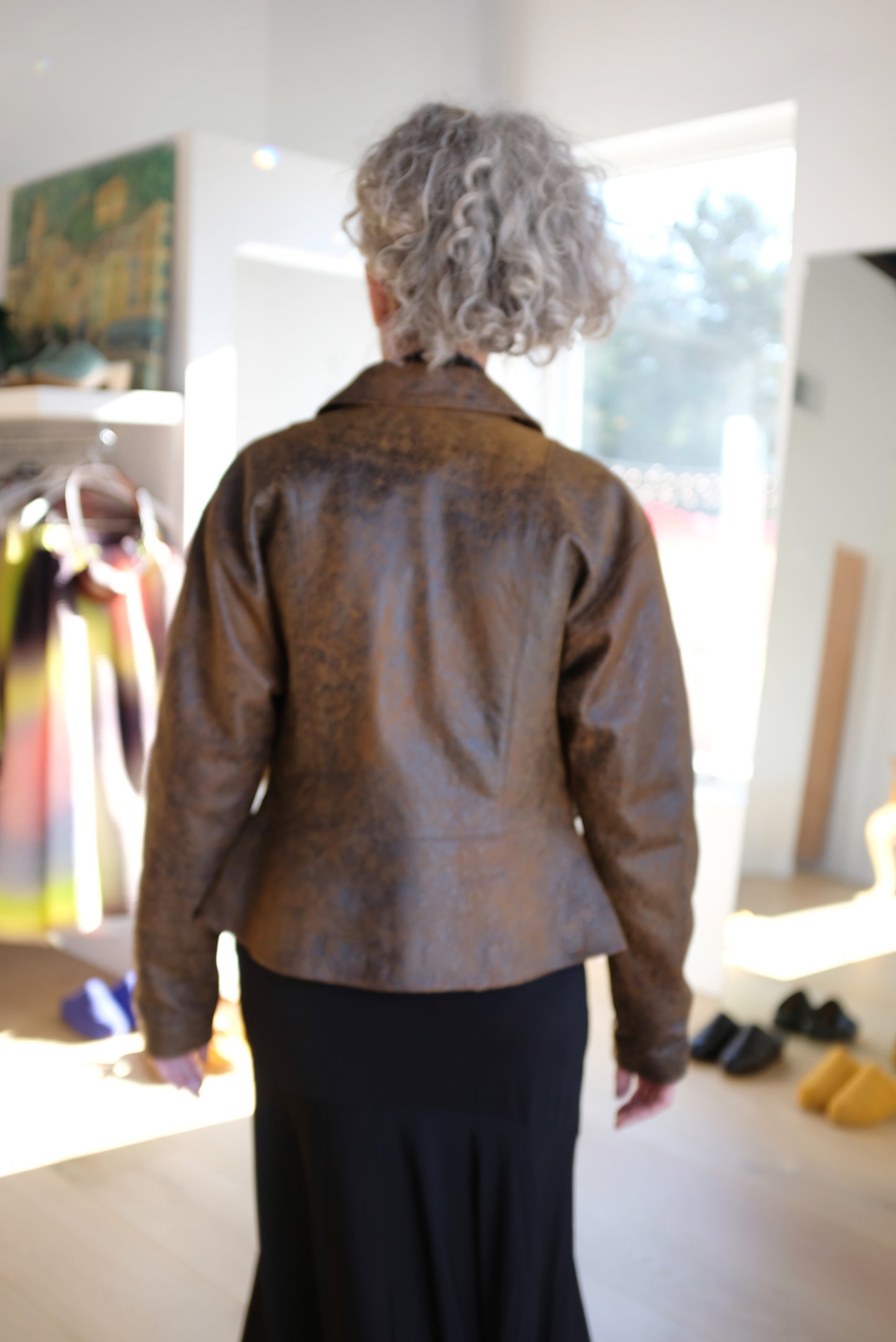 Paloma Wool Fabia Leather Jacket