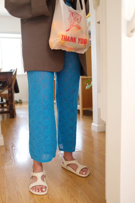 Beklina Lace Trouser Parrot