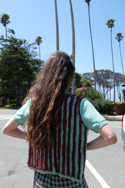 Beklina Mona Shirt Menta/Umber