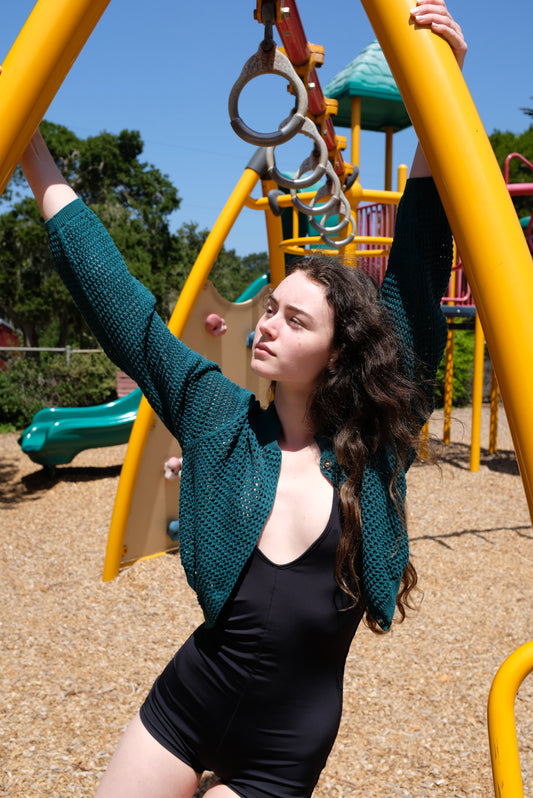 Beklina Tie Swimsuit Black Italian Lycra