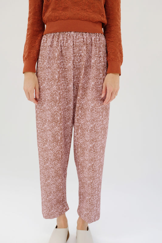 Beklina Basic Pant Splatter Rose