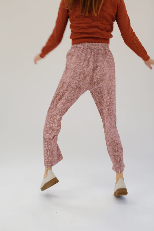 Beklina Basic Pant Splatter Rose