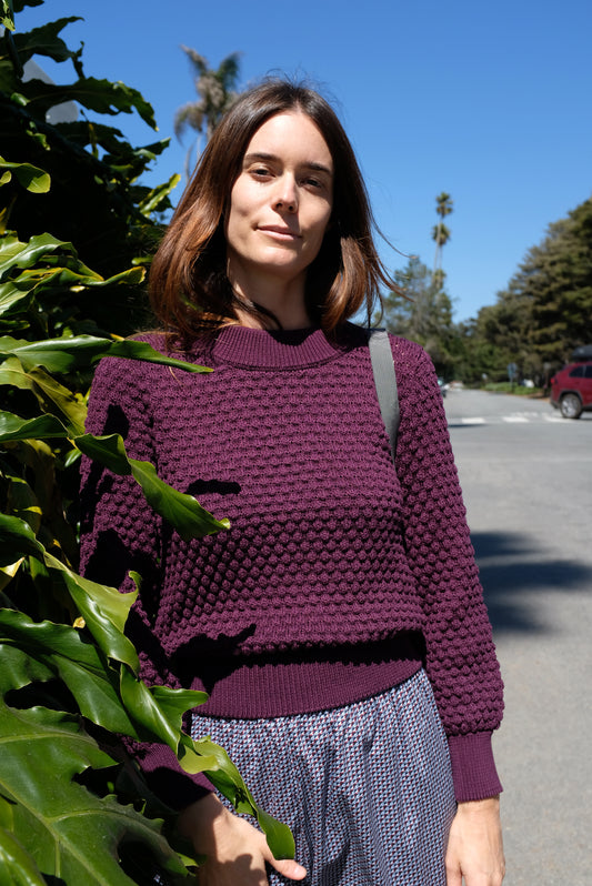 Beklina Mar Monte Sweater Plum