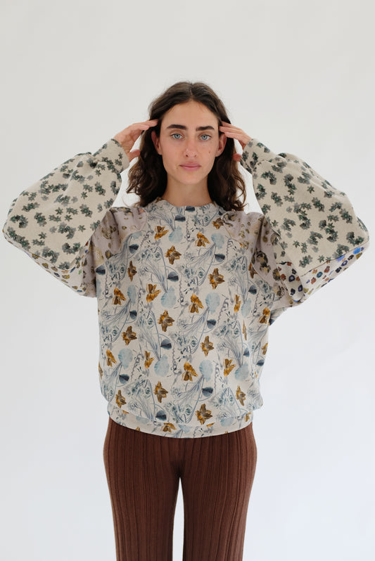 Anntian Pullover Sweatshirt Print 4B