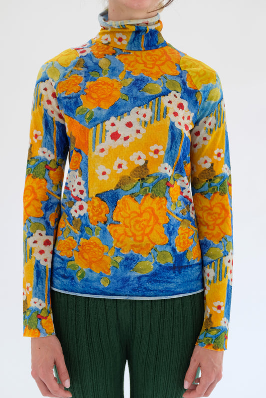 Anntian Wool Jersey Rolli Print 1A