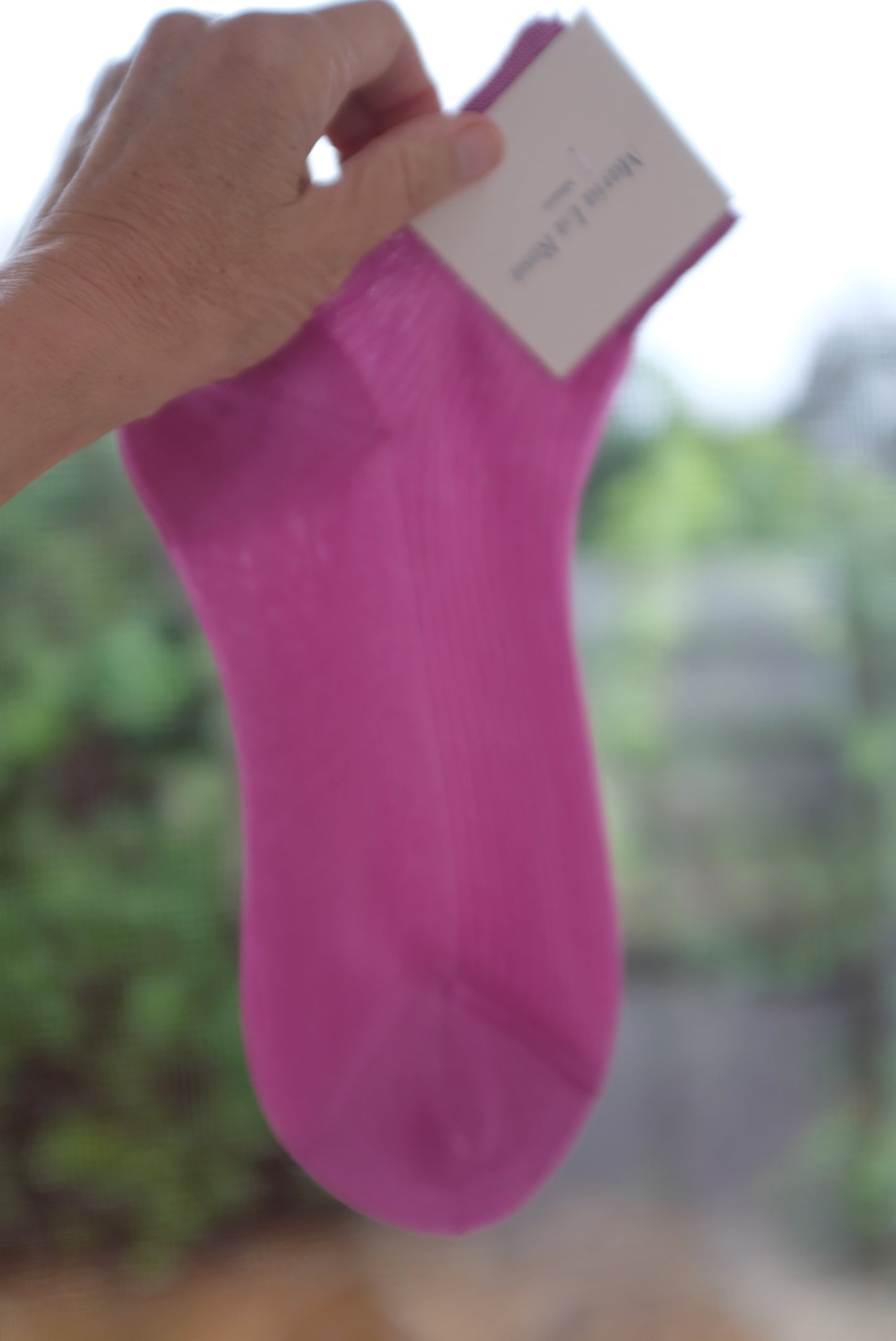 Maria La Rosa Silk Socks Bougainville