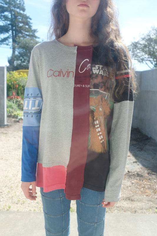 Bettina Bakdal Patchwork T-Shirt Long Sleeve