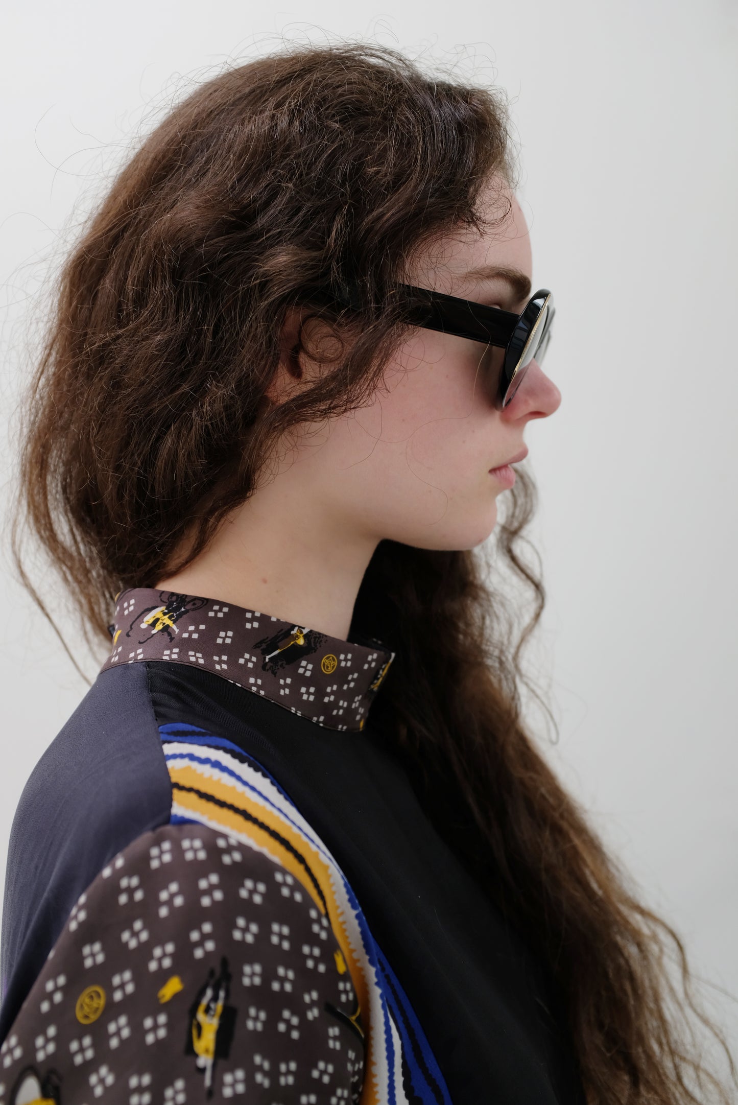 Carla Colour Myrtle Sunglasses Jet Black