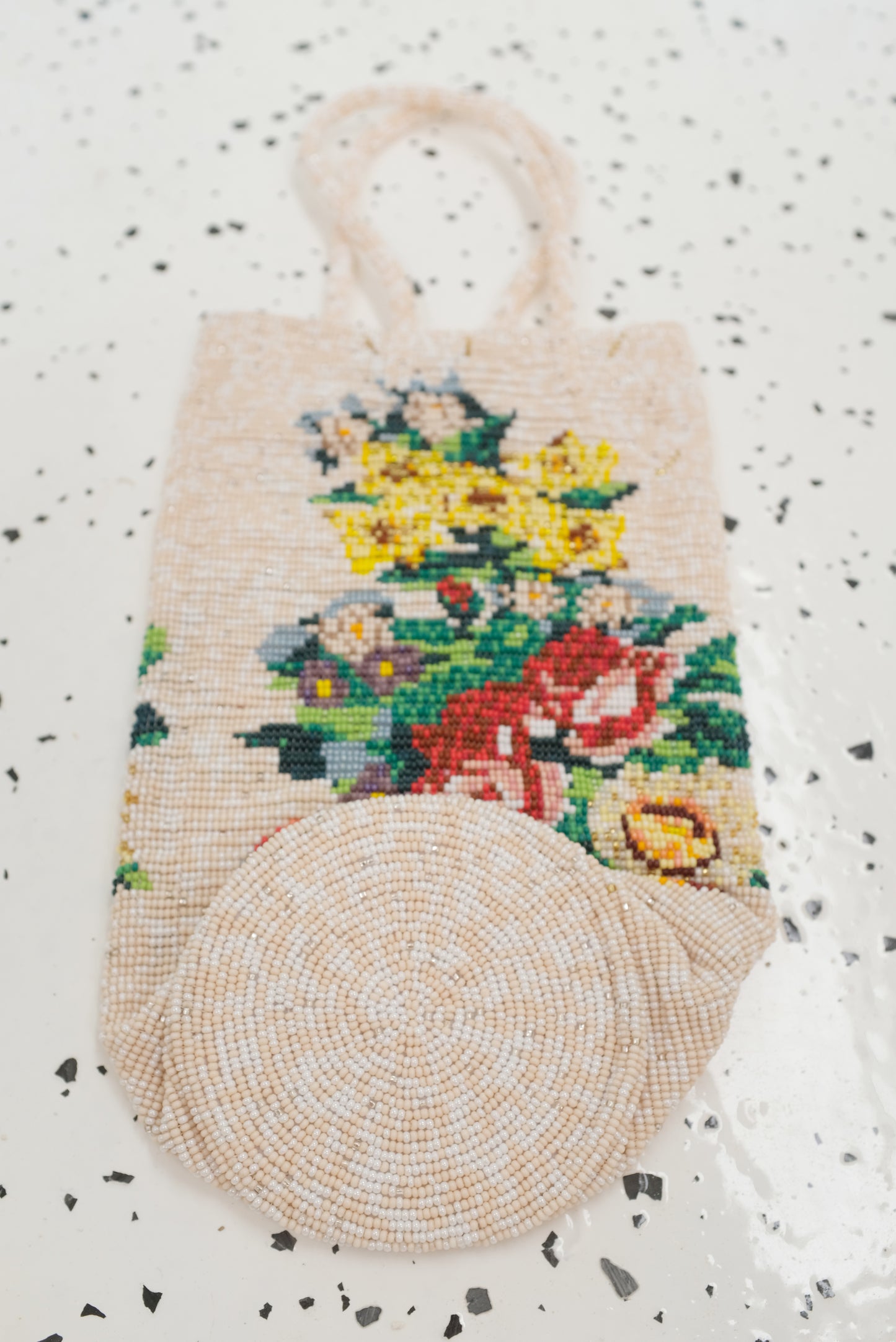 Cordera Beaded Bag Narcisco