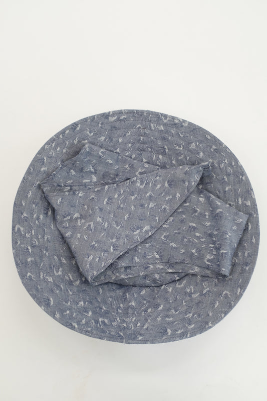 Beklina Scarf Hat Chambray