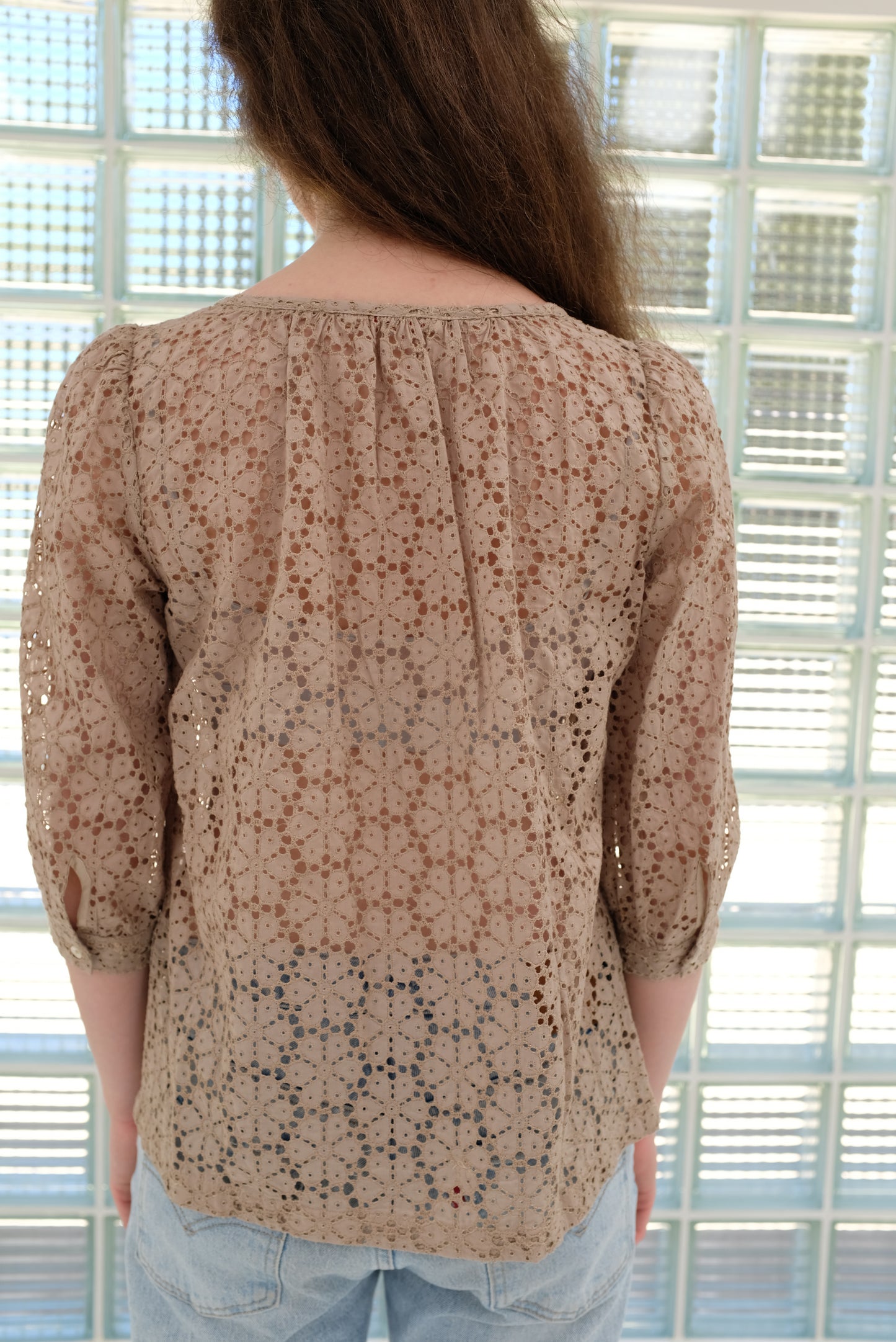 ORGANIC Lace Blouse / PRE WORN
