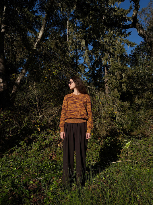 Beklina Mar Monte Sweater Persimmon/Plum