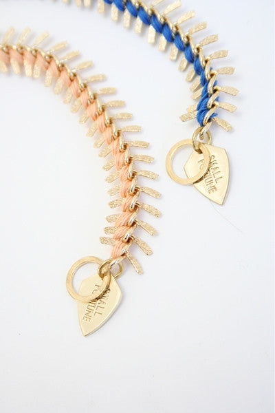 Lizzie Fortunato Scale Bracelet