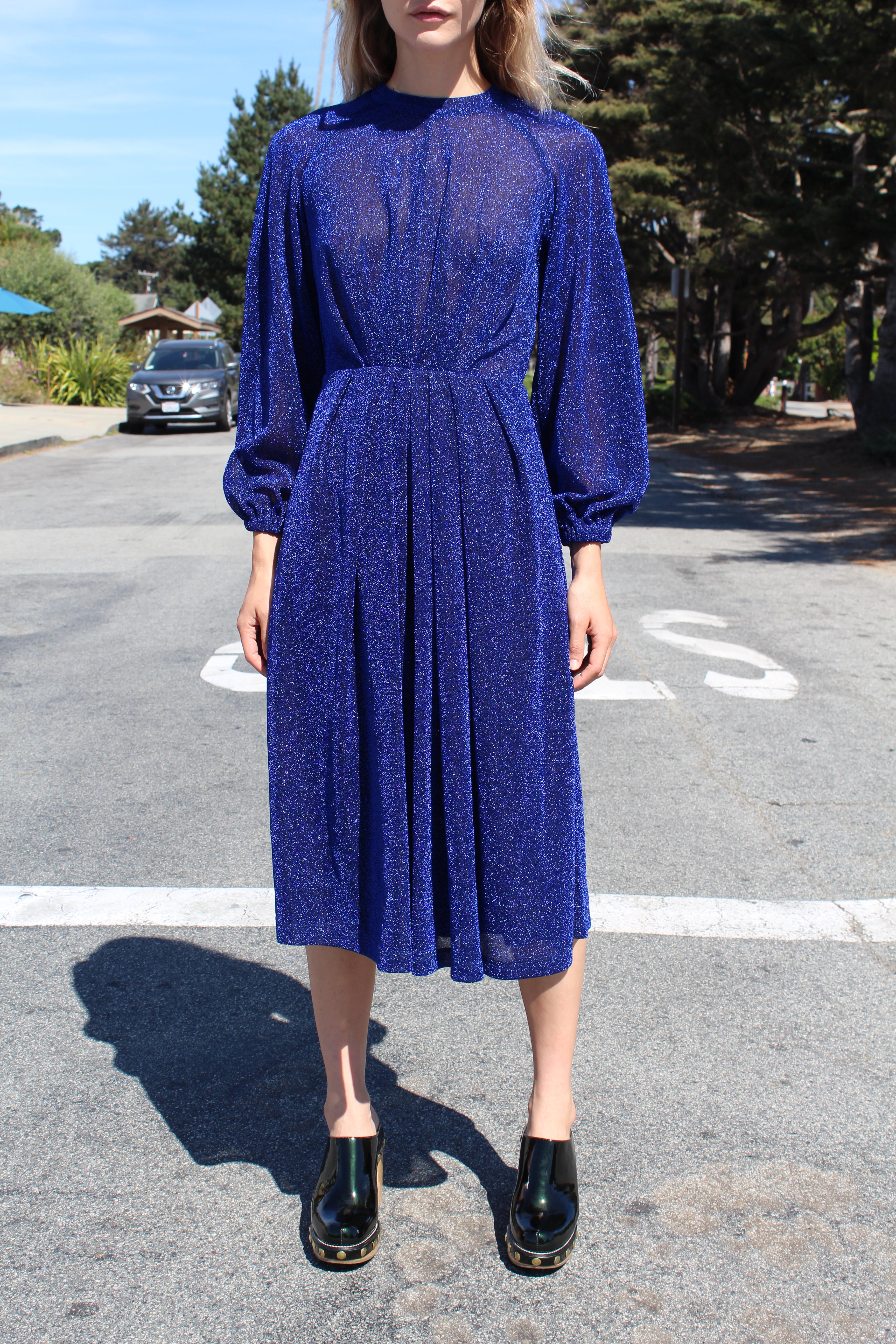 rachel comey denim dress Rachel Comey Bartram Dress Blue – Beklina