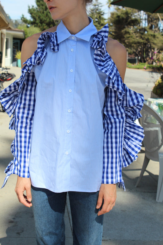 Style Mafia Malia Top Blue