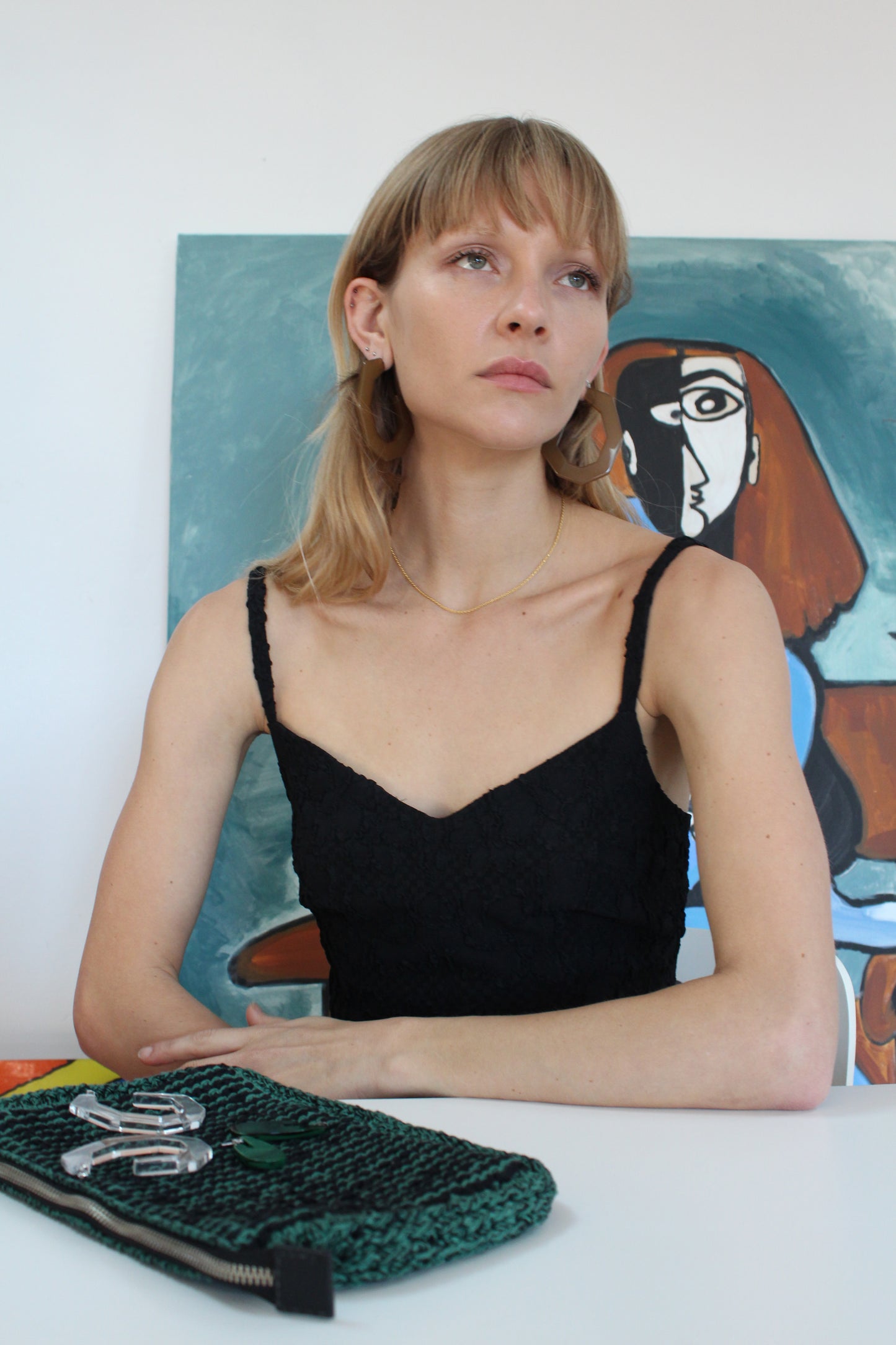 Rachel Comey Rubix Crochet Clutch Bag