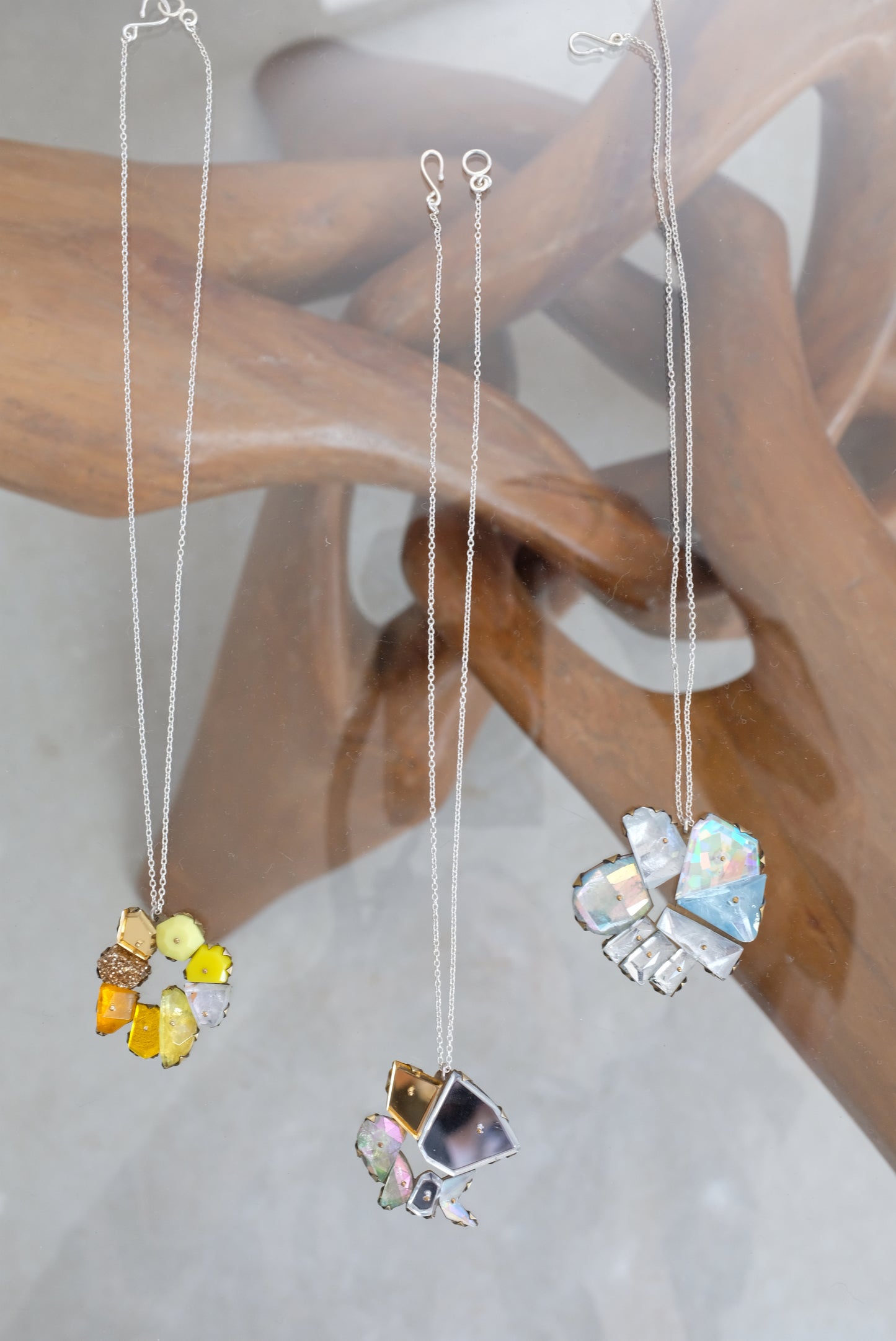 Nikki Couppee Mirrored Ice Necklace