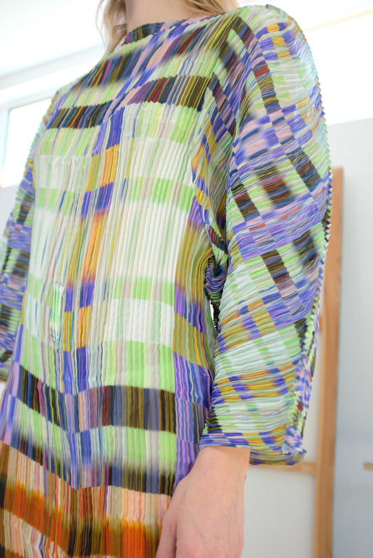 Julia Heuer Ramo Short Dress Madras