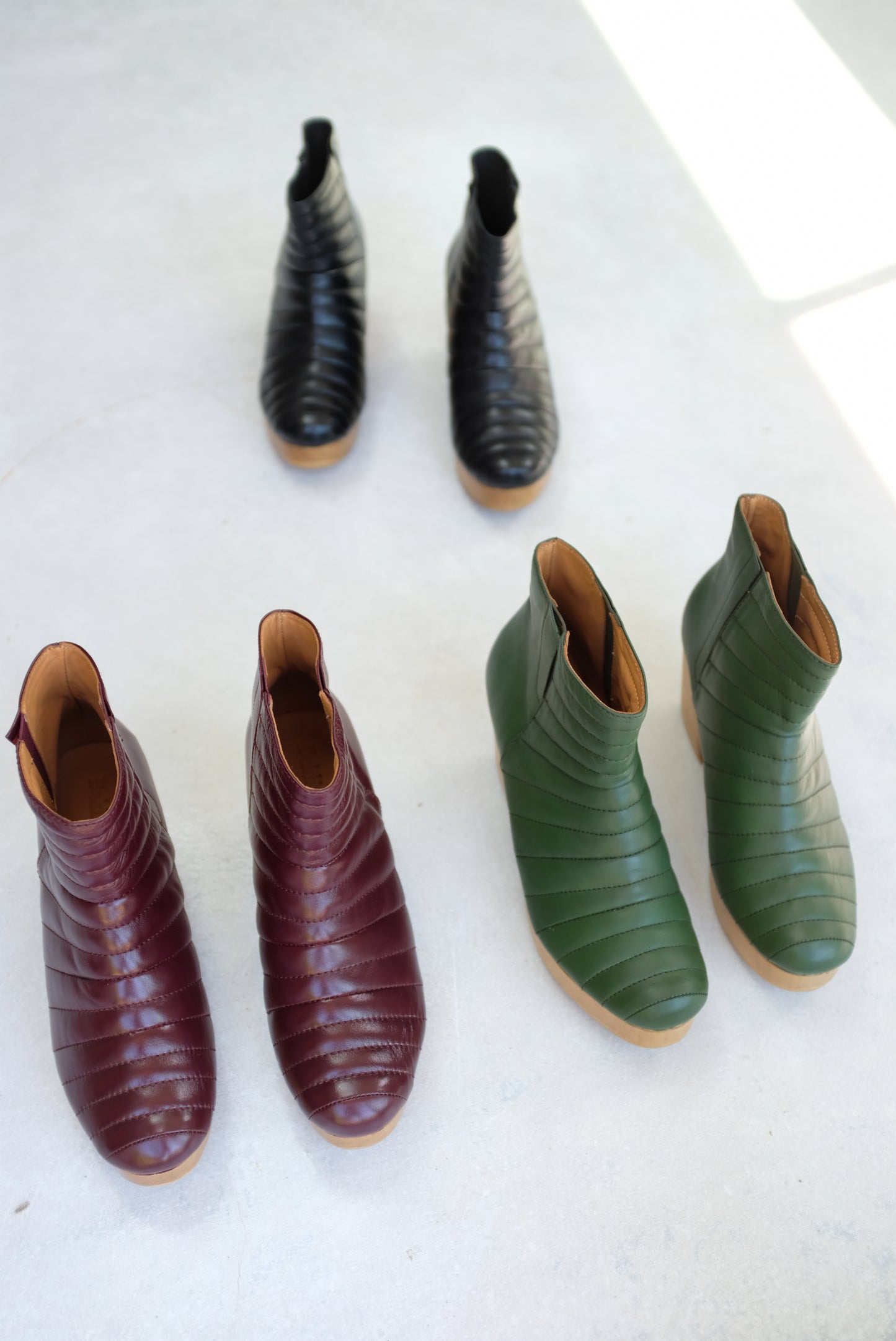 Beklina Ribbed Boot Clog Baya
