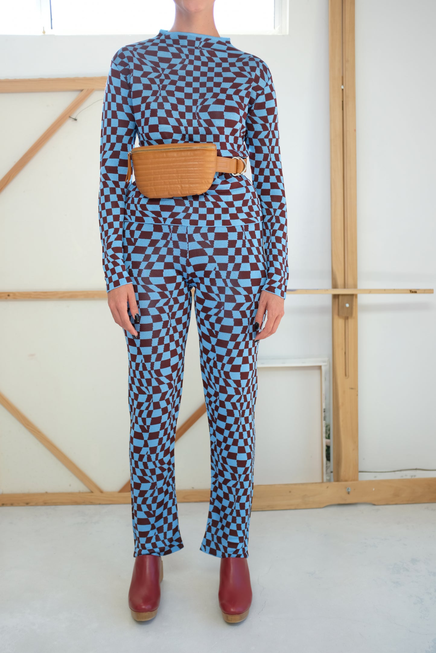 Beklina Matisse Platform Mules Blood