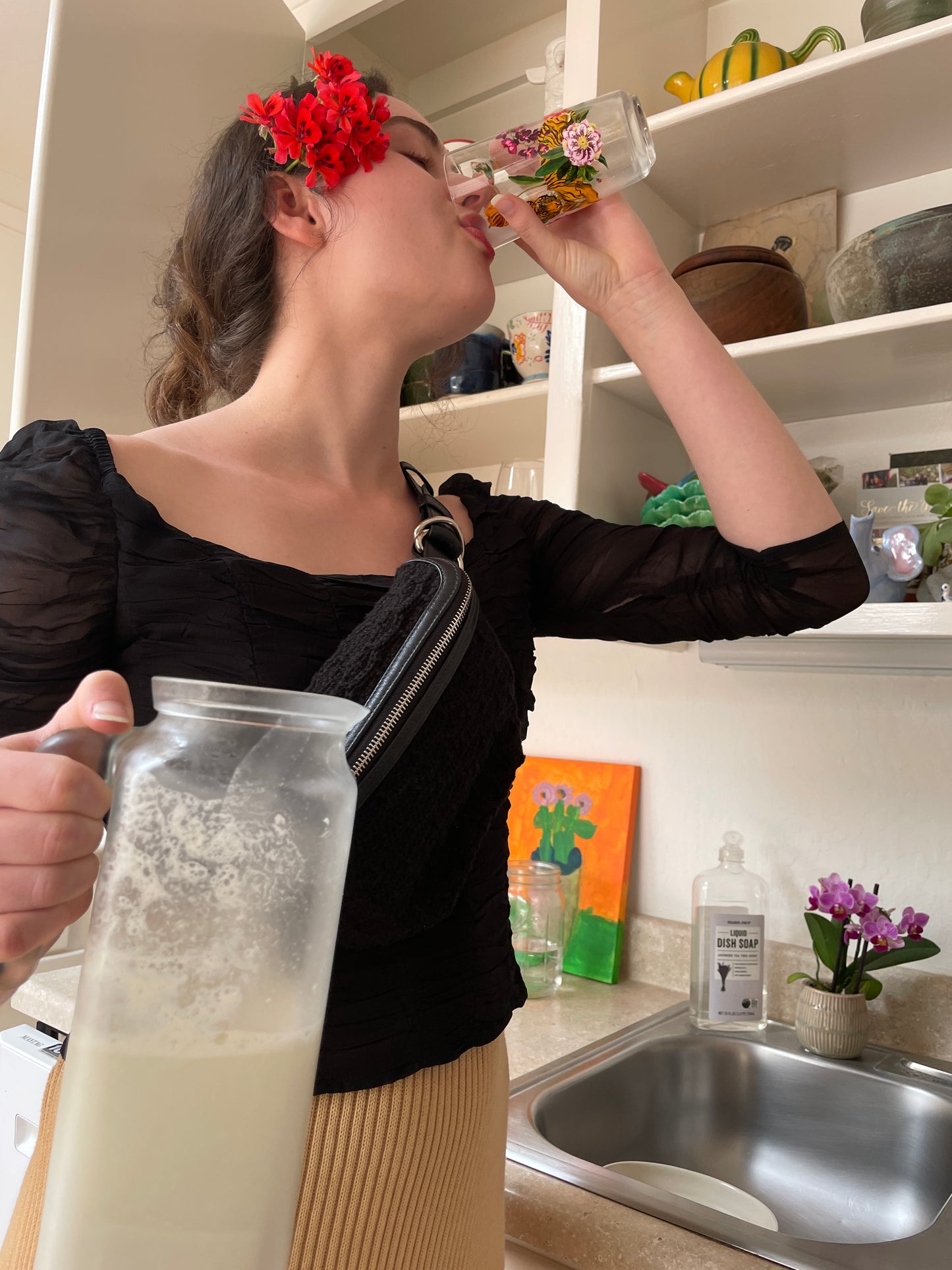 Beklina Crocheted Belt Bag