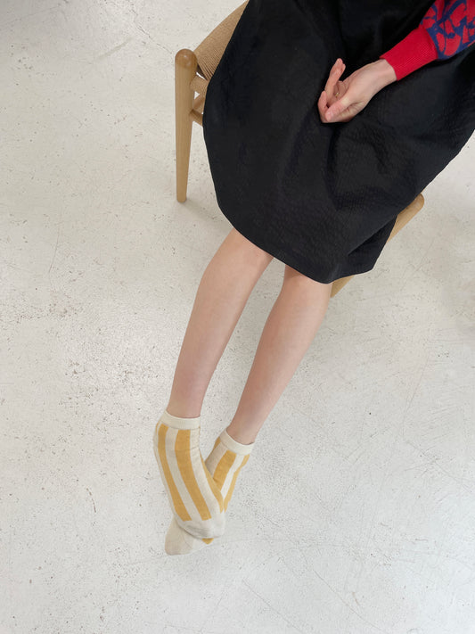 Beklina Cashmere Socks Striped