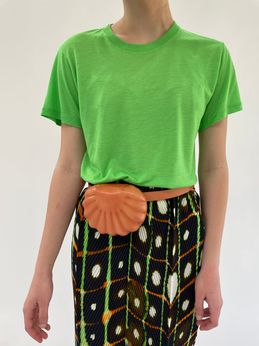 Beklina Leather Shell Belt Bag