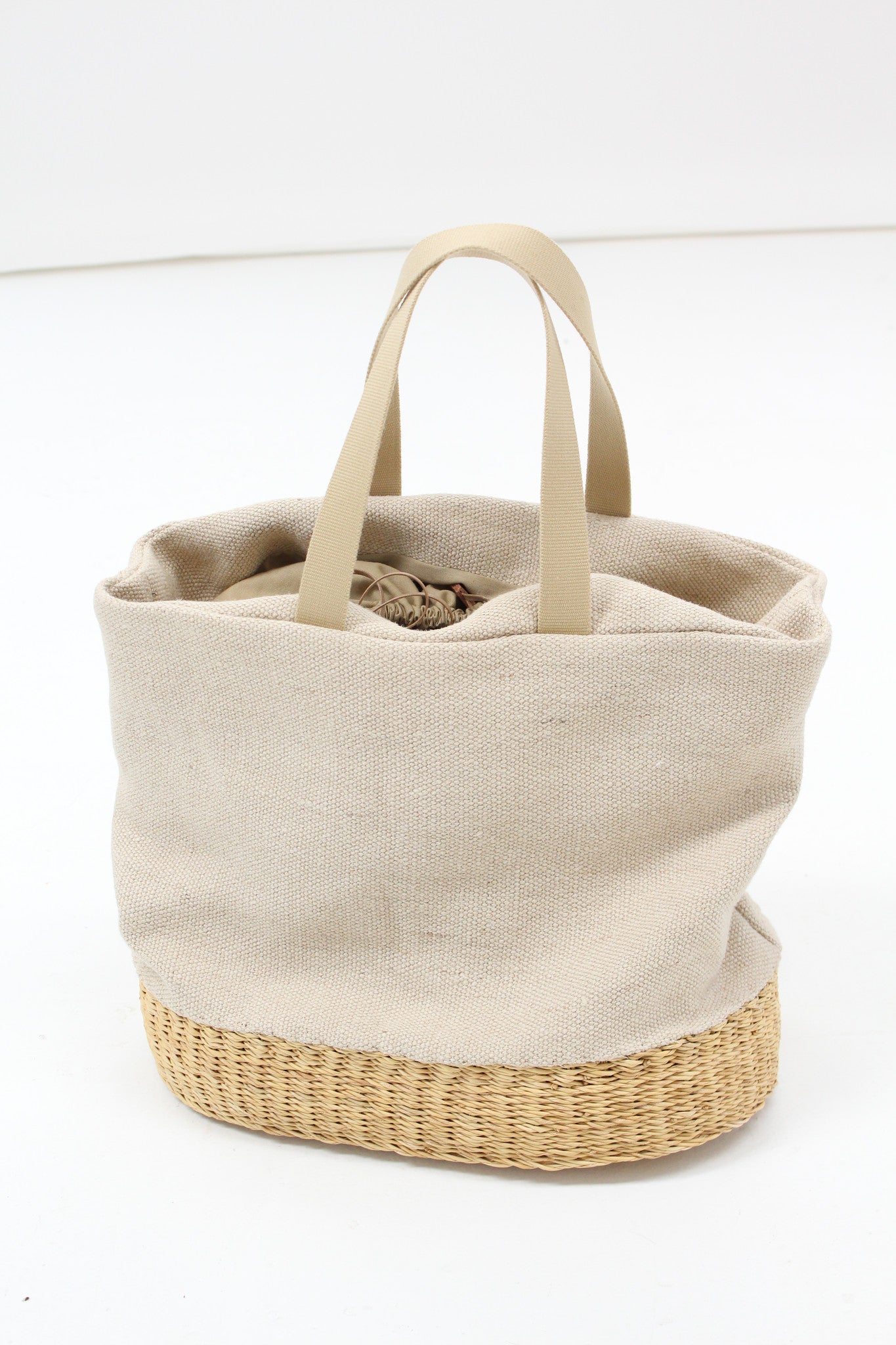 Muun Straw Natural Combo Bag