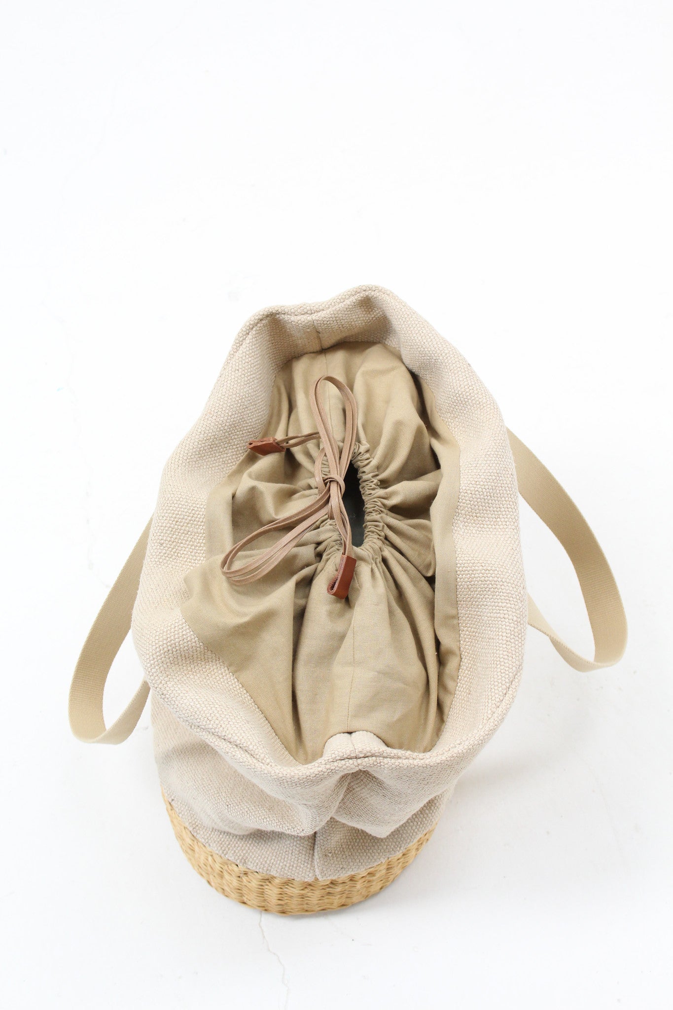 Muun Straw Natural Combo Bag