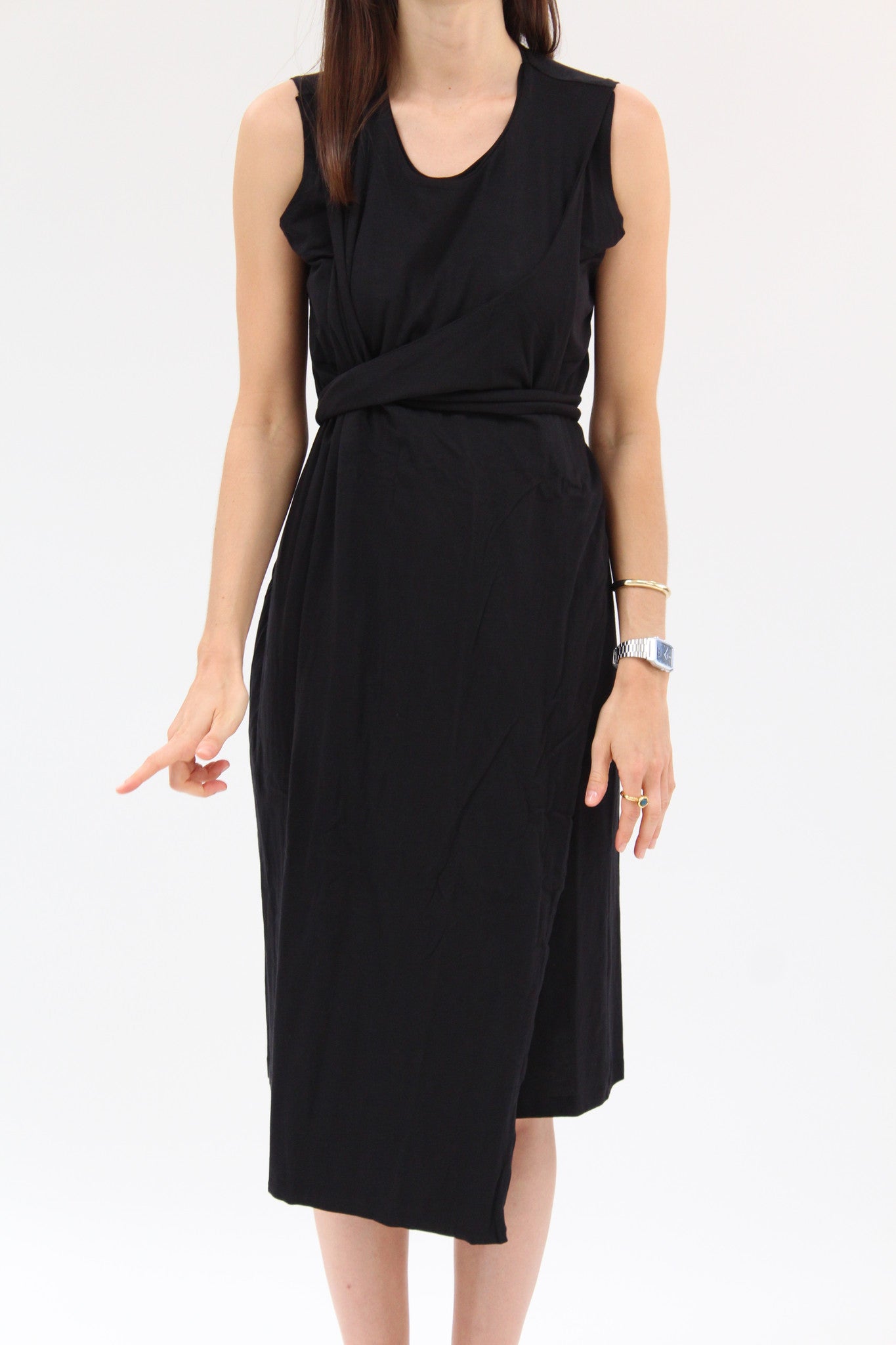 Kowtow Envelope Dress Black