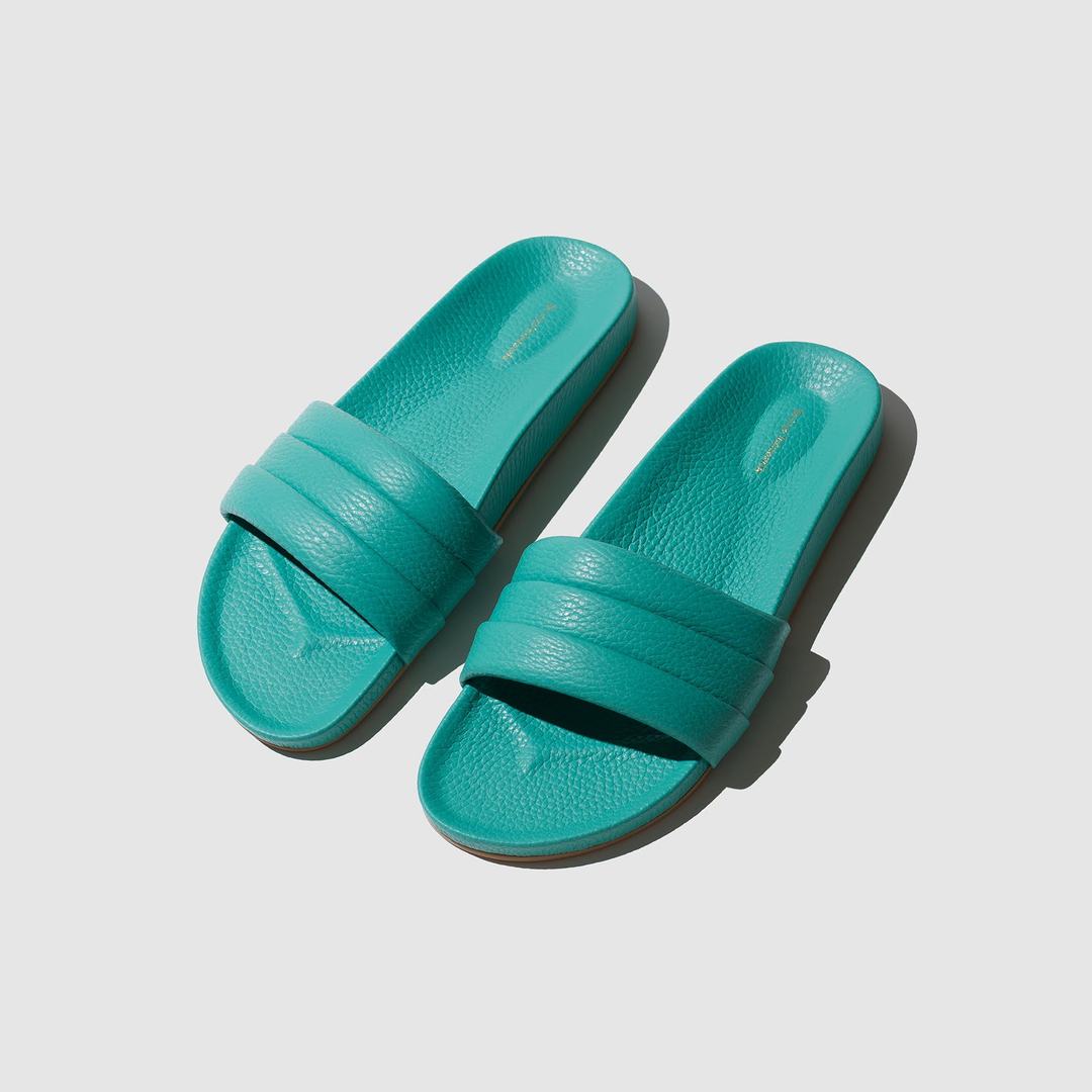 Beatrice Valenzuela Monocolor Sandalia Aquamarine