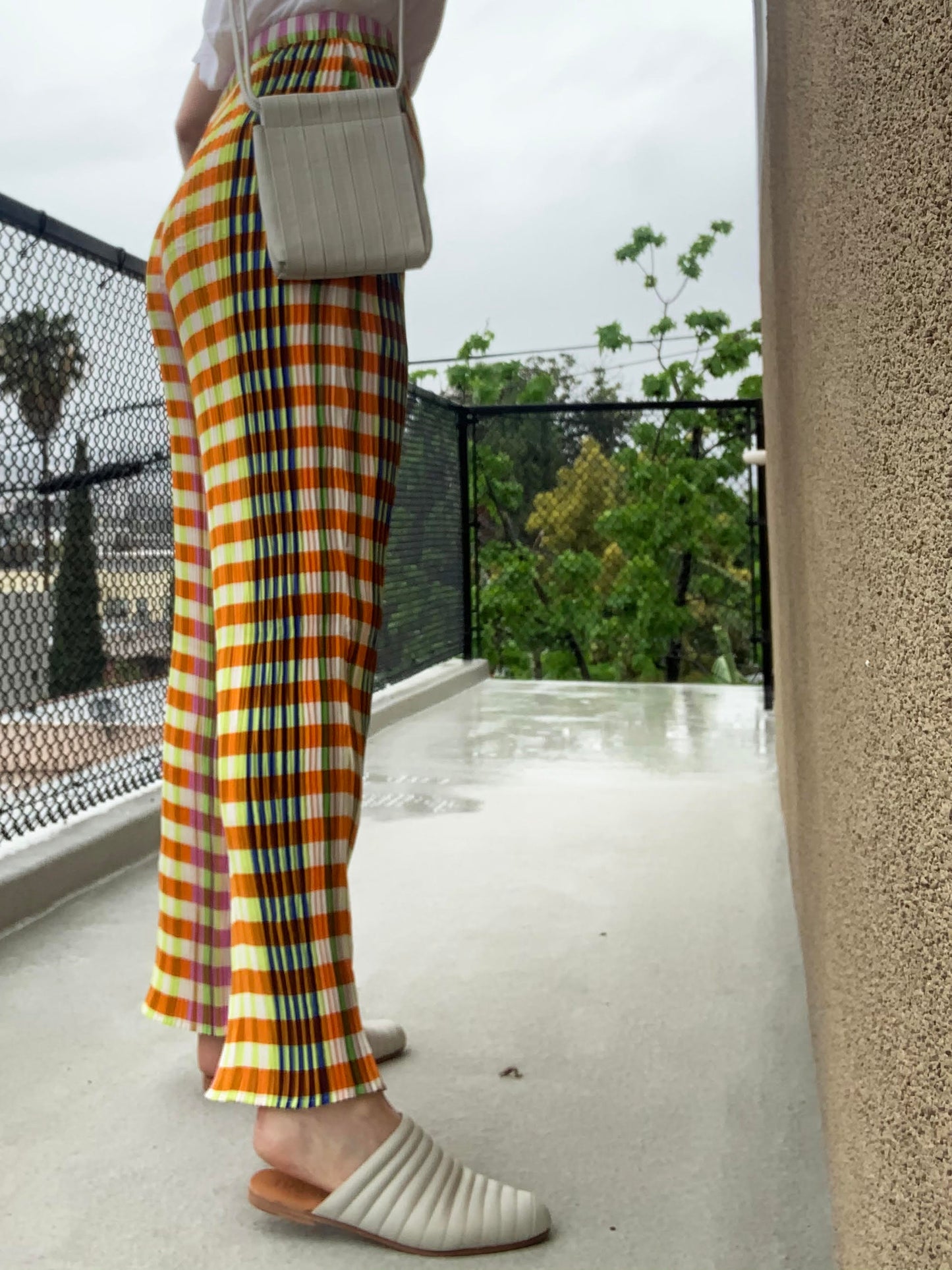 Beklina Ribbed Flats Soft Grey