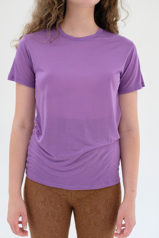 Baserange Tee Shirt Old Purple