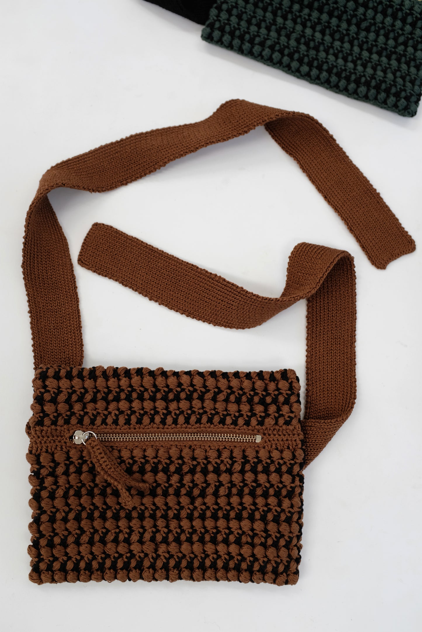Beklina Jack Crochet Tie Belt Bag