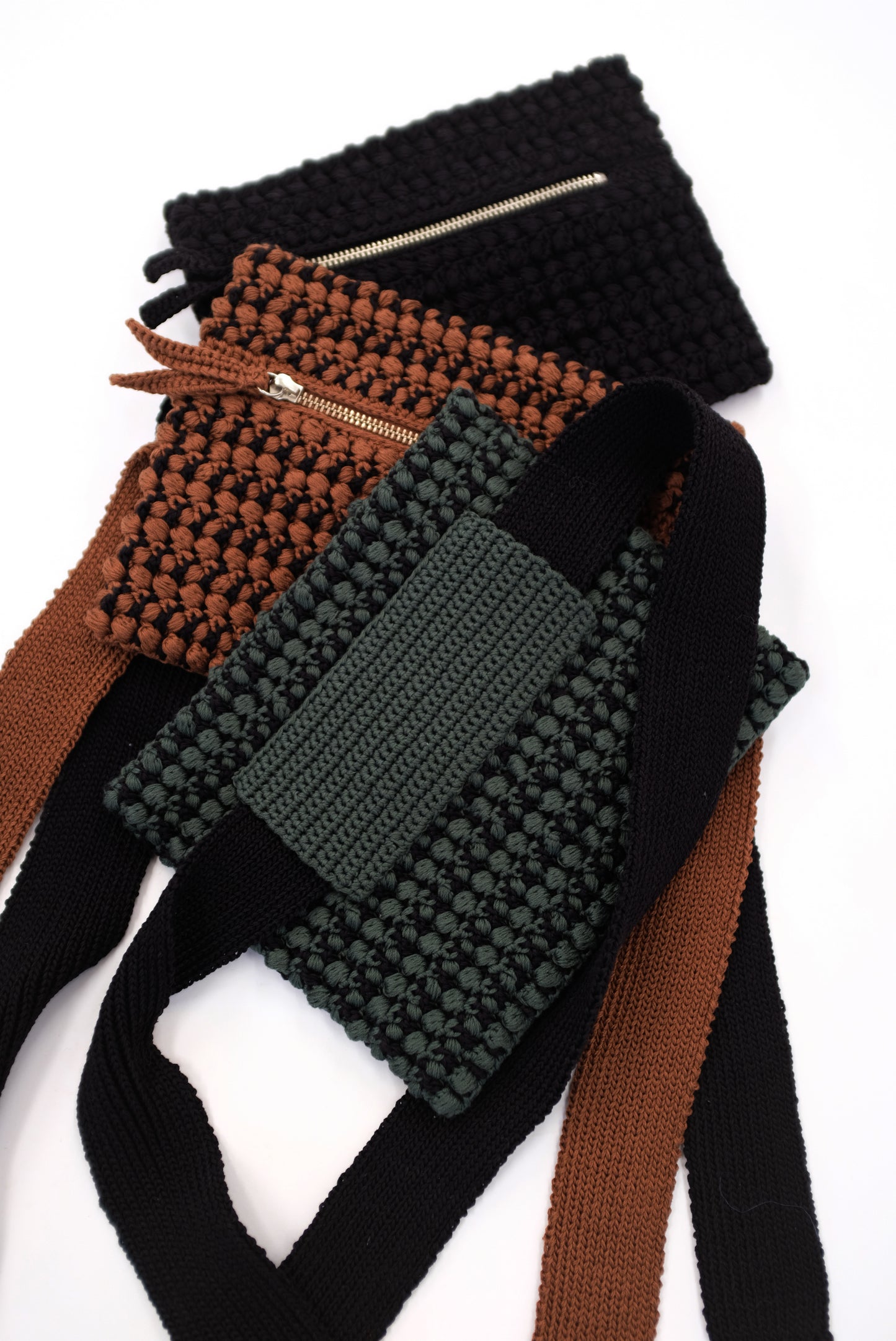 Beklina Jack Crochet Tie Belt Bag
