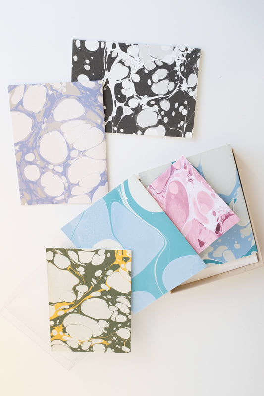 Marbled Card & Envelope Sets