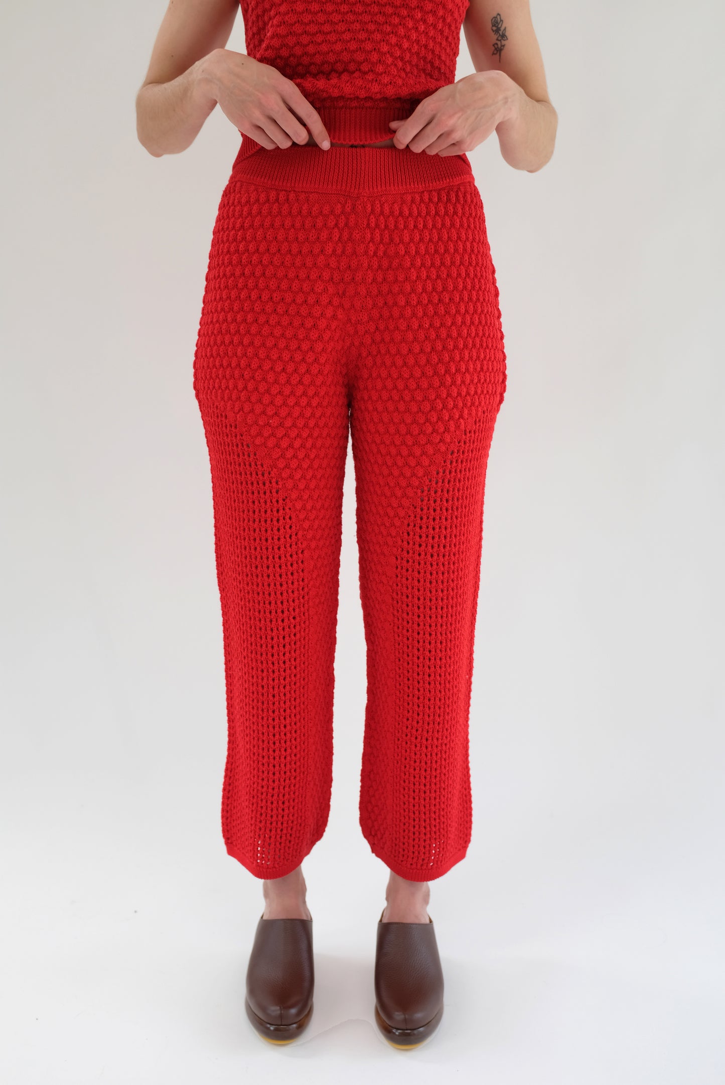 Beklina Cupola Knit Trouser Chili