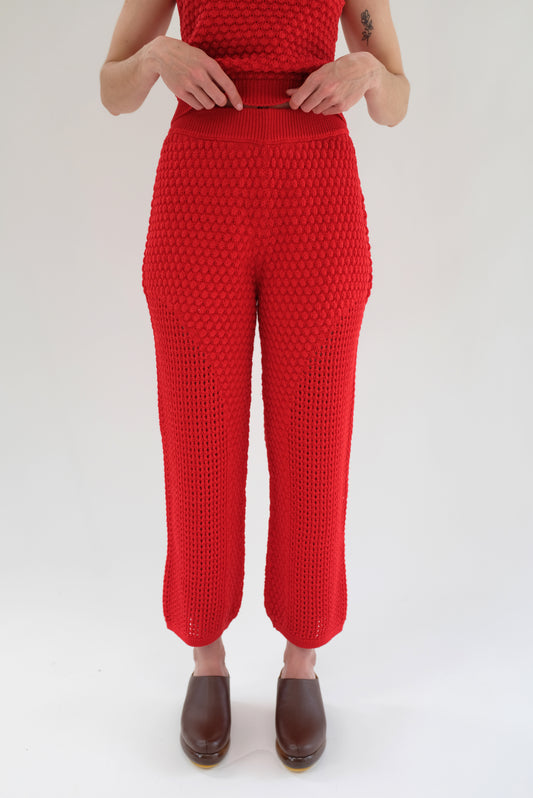 Beklina Cupola Knit Trouser Chili