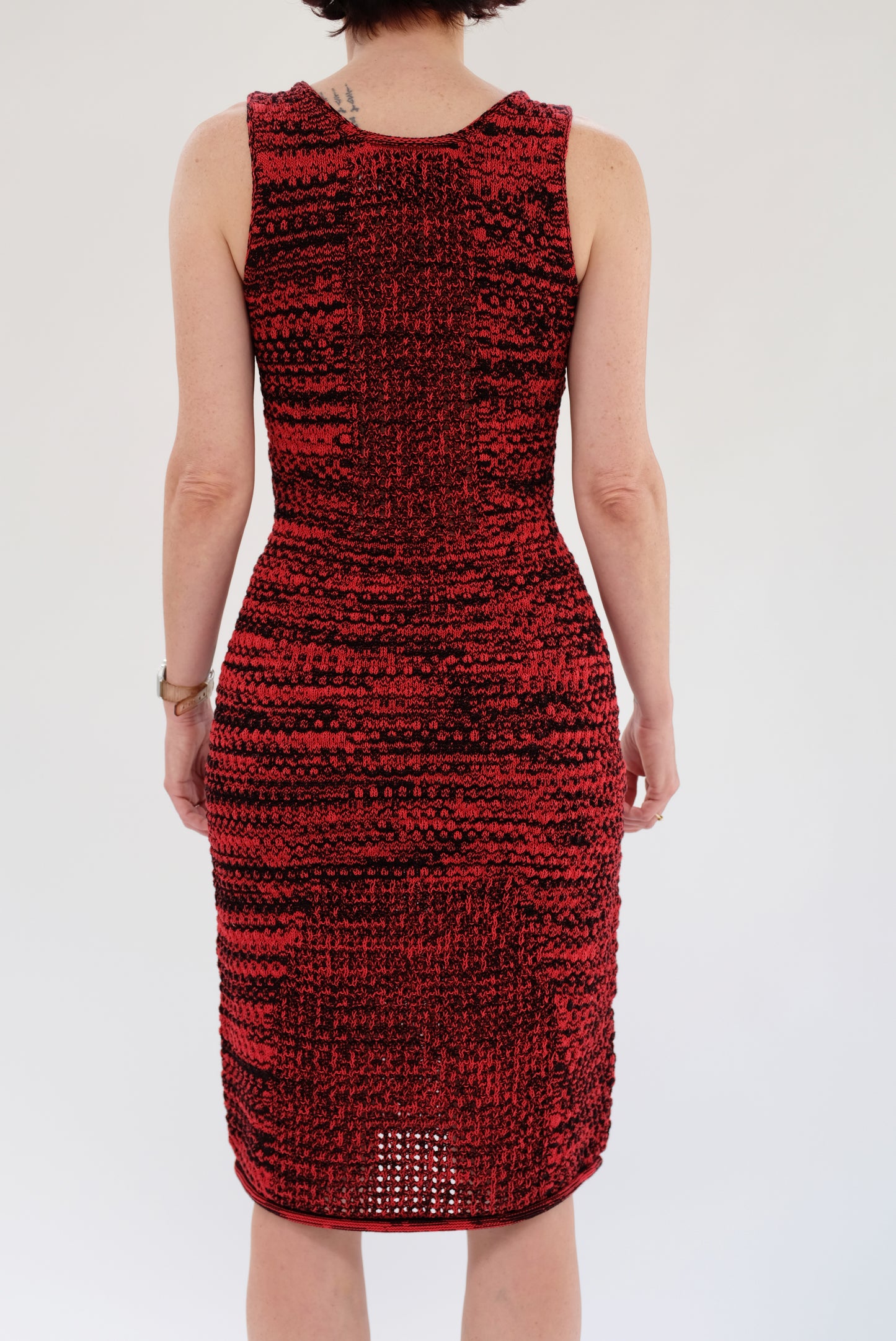 Beklina Haptic Tank Dress Roja