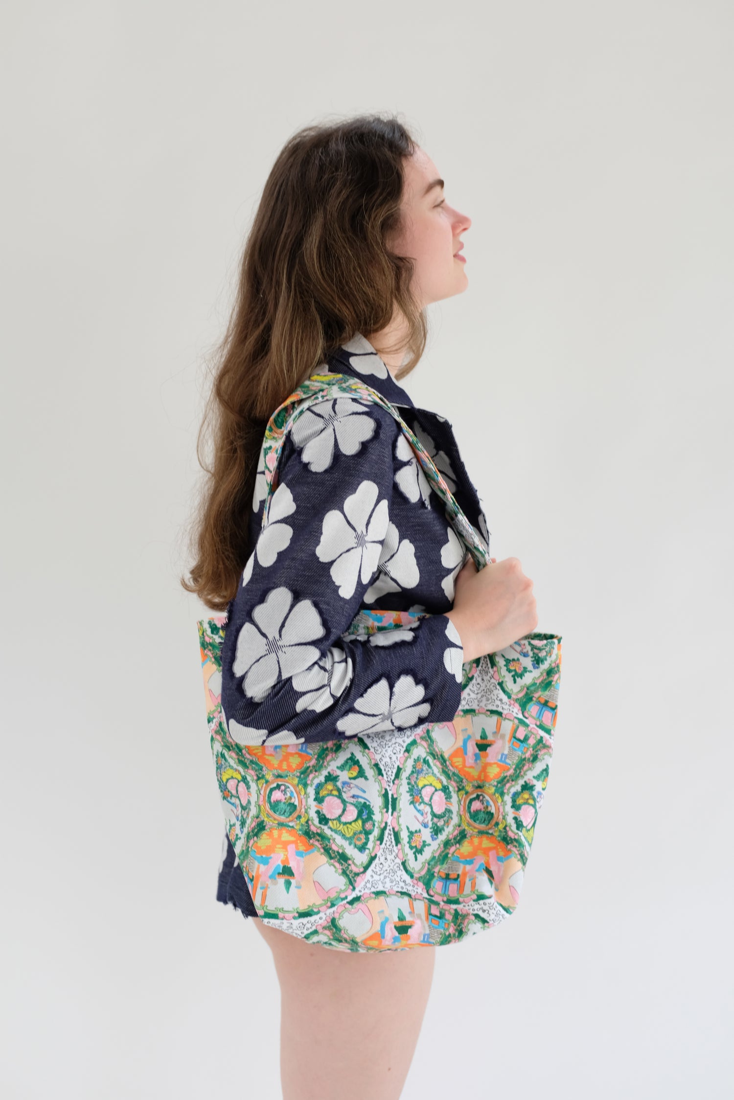 Beklina Tote Bag Plate Print
