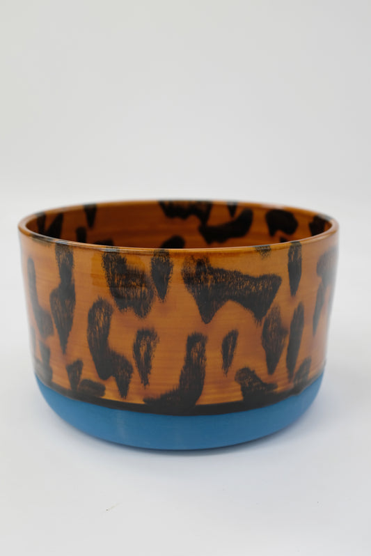 Large Ceramic Tortoise Shell Bowl