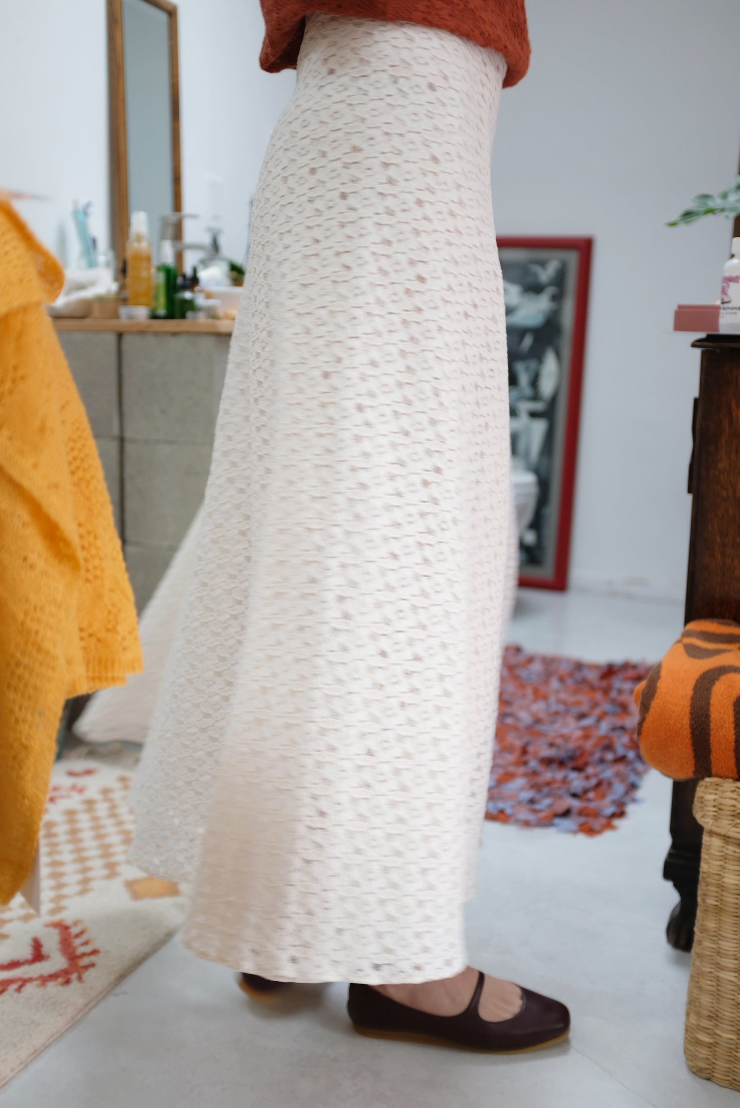 Beklina Lace Wrap Skirt