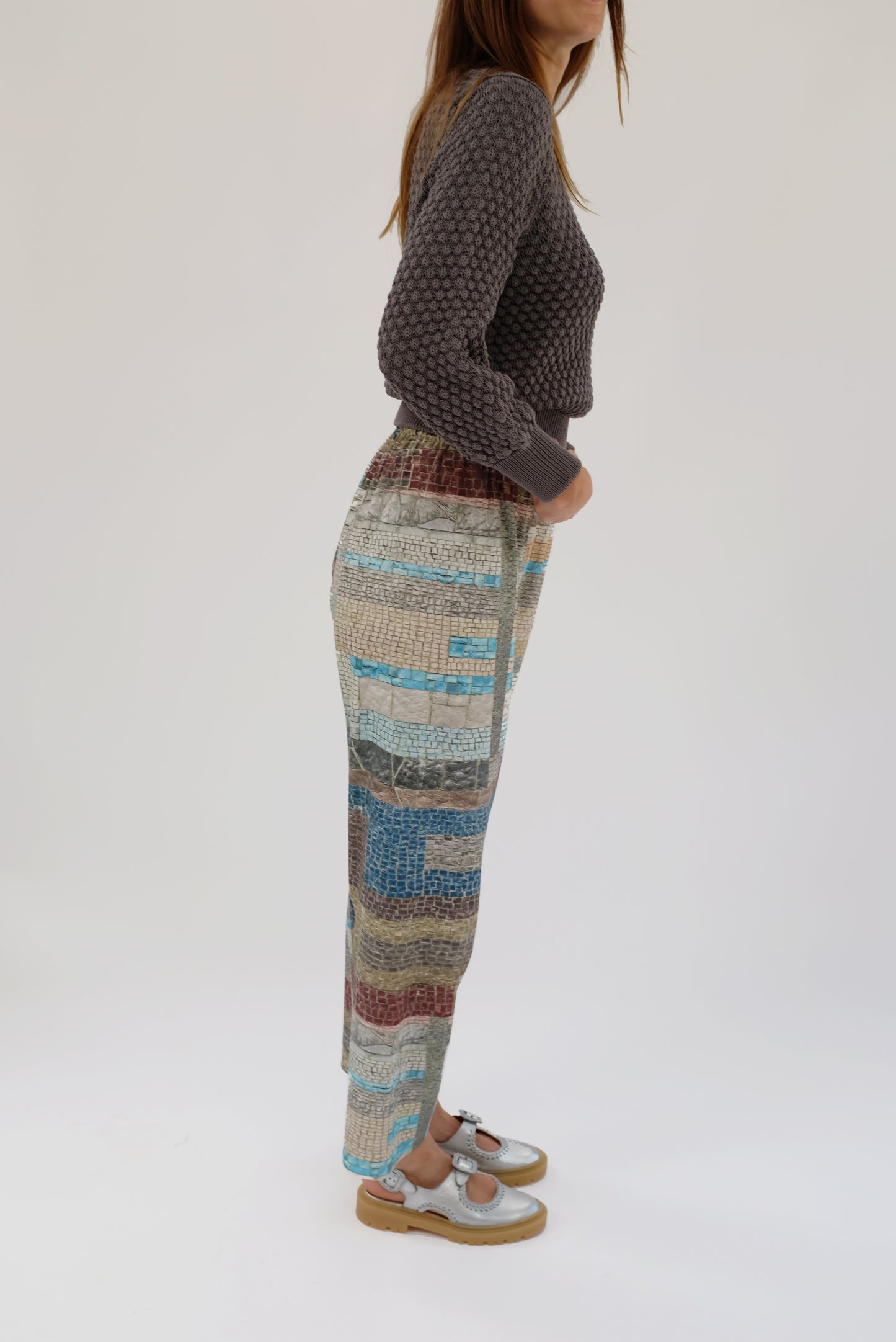 Beklina Basic Pant Iceland Mural