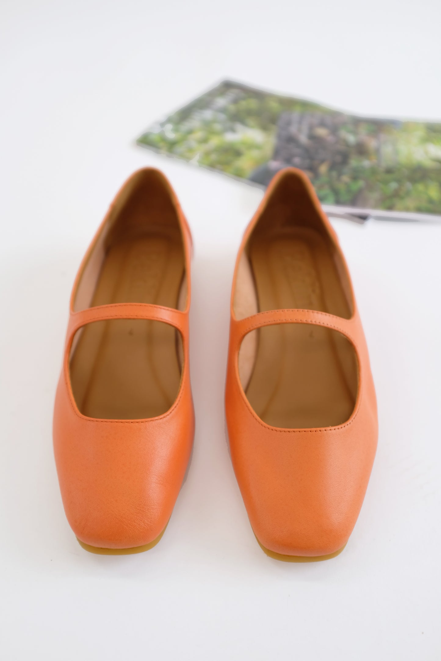 Beklina Olivia Flats Persimmon