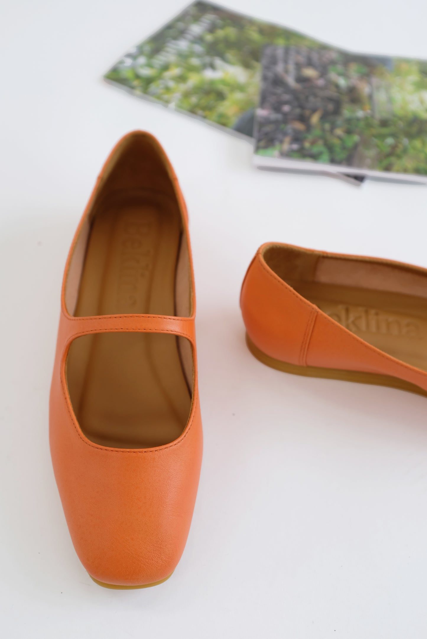 Beklina Olivia Flats Persimmon