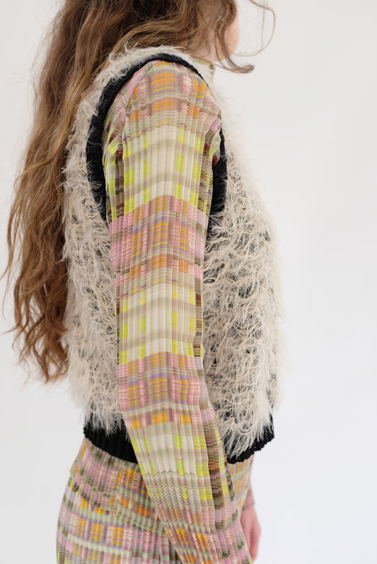 Beklina / Julia Heuer Apollo Handknit Vest Black