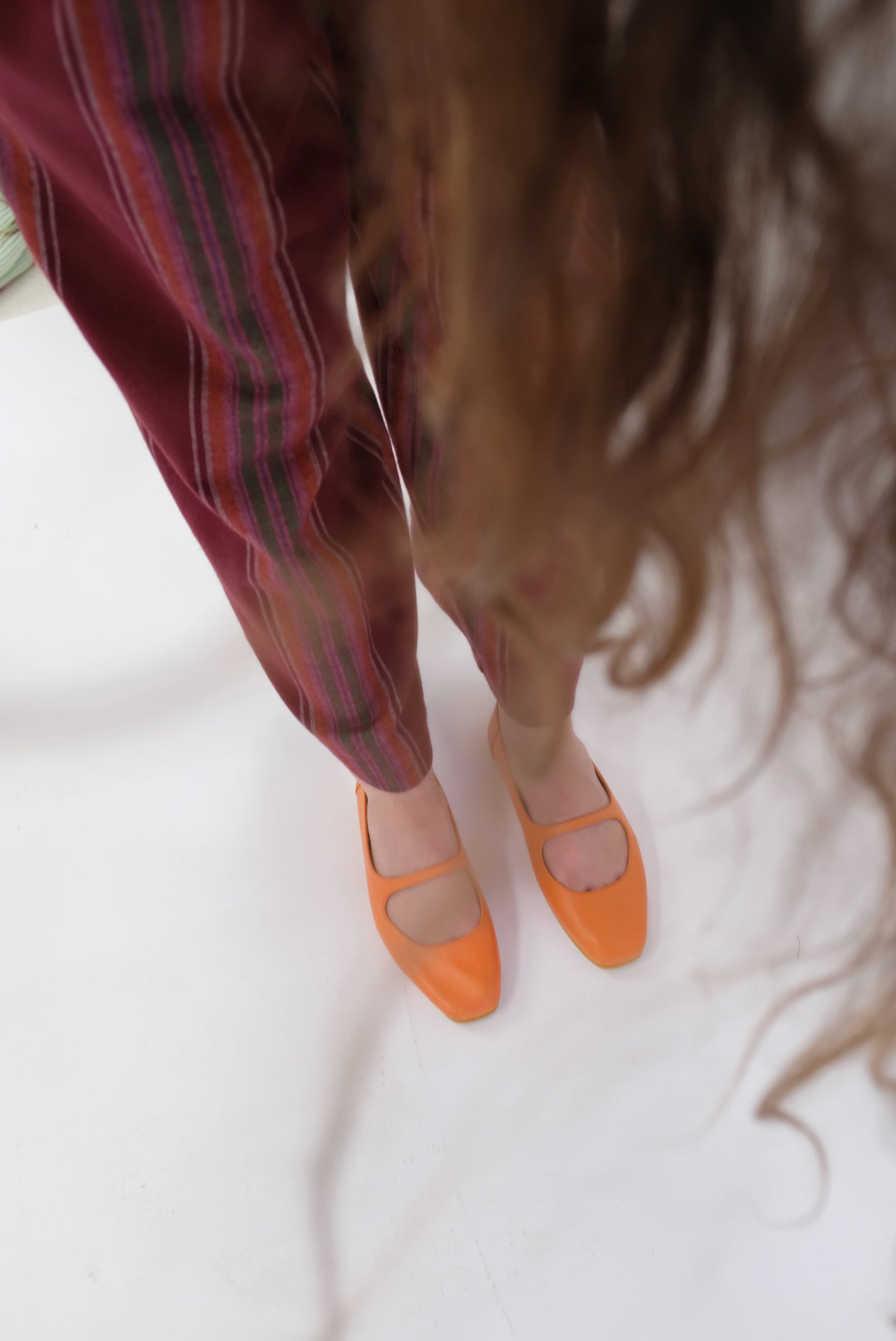 Beklina Olivia Flats Persimmon