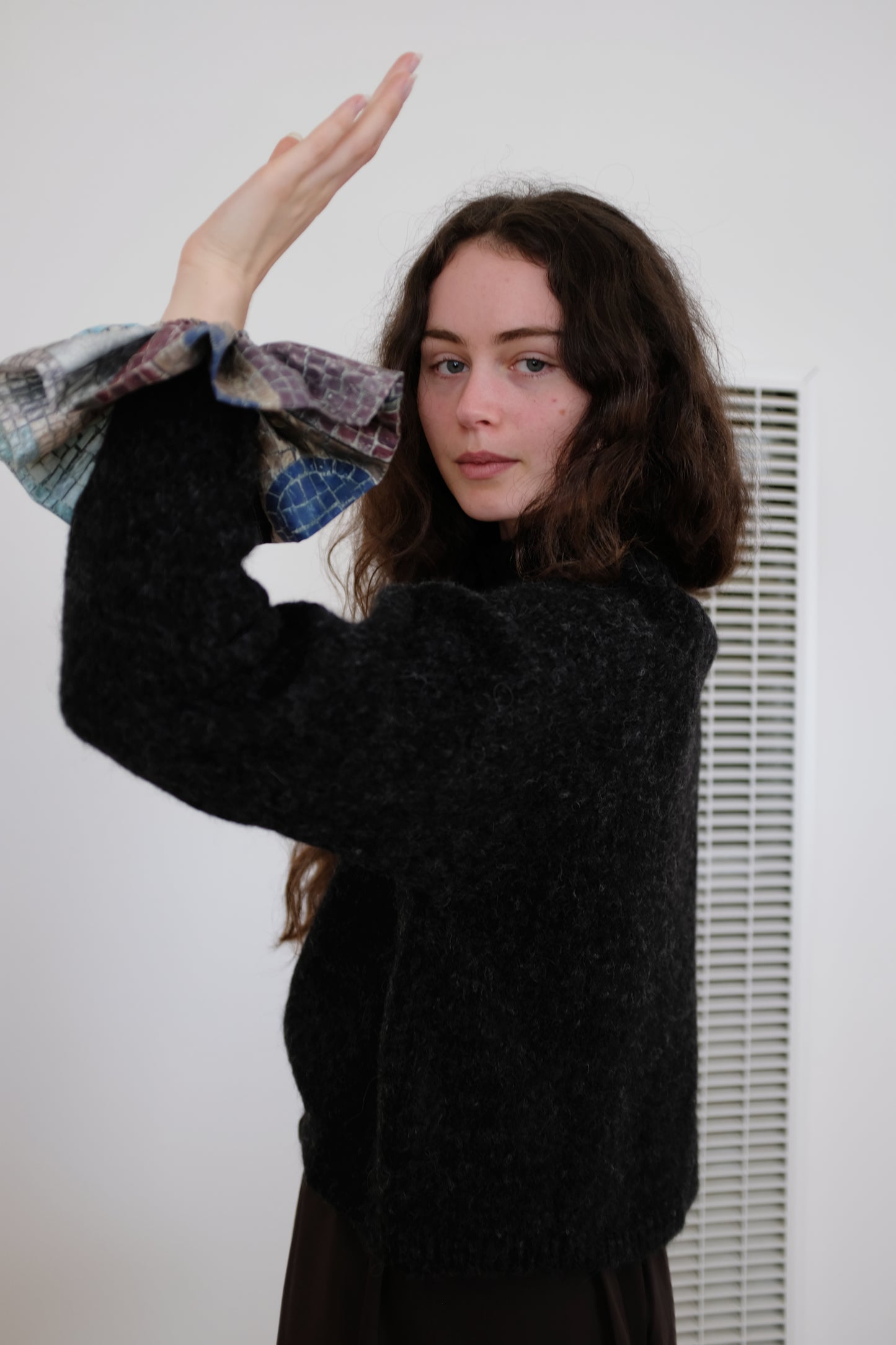 Beklina Oversized Scrunchie Iceland Mural