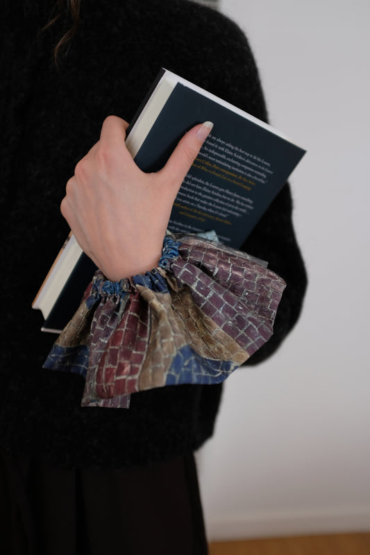 Beklina Oversized Scrunchie Iceland Mural