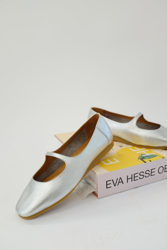 Beklina Olivia Flats Silver